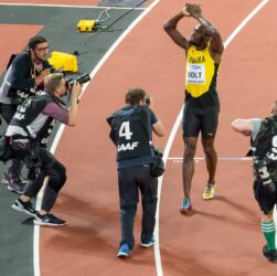 Atletas más rápidos 100 metros Usain Bolt