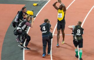 Atletas más rápidos 100 metros Usain Bolt